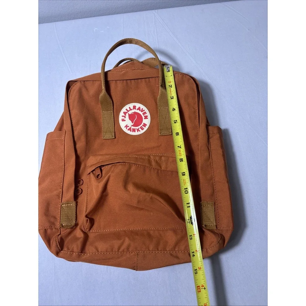 Fjallraven Kanken Backpack Rust Orange Classic School Bag Hiking Gorpcore